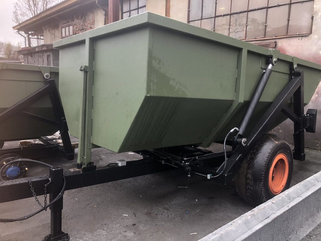 Гакові контейнера та перекидні контейнера