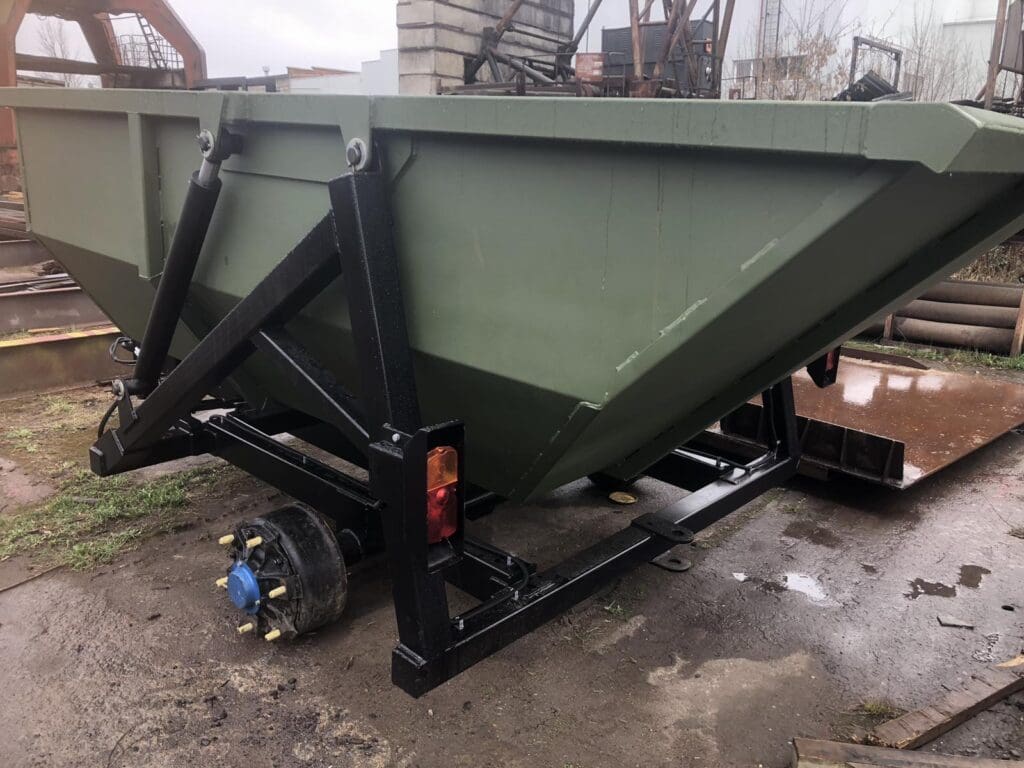 Гакові контейнера та перекидні контейнера